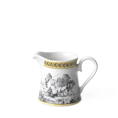 Afbeelding van Villeroy &amp; Boch Audun Ferme Creamer, 300 ml, Hoogte: 8,6 cm, premium porselein, wit/meerkleurig, 0,3 liter