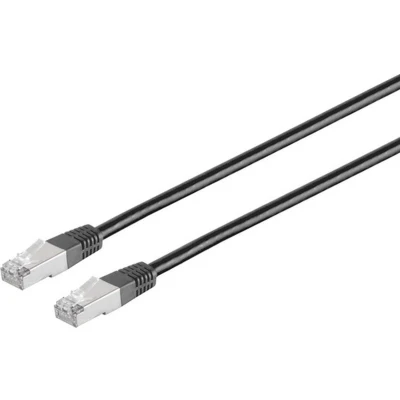 Afbeelding van S/CONN 75725 HS netwerkkabel Zwart 15 m Cat6 S/FTP (S STP)