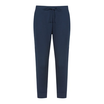 Afbeelding van Mey dames Liah cropped pyjamabroek met steekzakken in de kleur Donkerblauw, maat: S