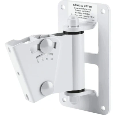 Afbeelding van Konig &amp; Meyer 24471 universele luidspreker wandbeugel wit
