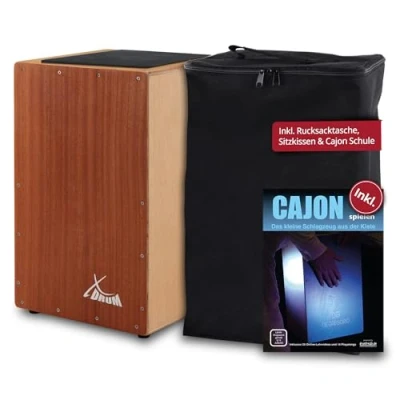 Afbeelding van XDrum Cajon Primero Sapeli incl. tas en lesboek