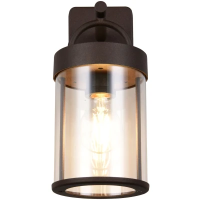 Afbeelding van REALITY ALMERIA Wandlamp Roestkleur excl. 1x E27 4 W Wandmontage Buitenverlichting IP44