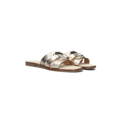Afbeelding van Notre V Muiltjes, Dames, Maat: 41, Goud Schoenen