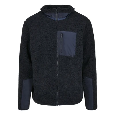 Afbeelding van Urban Classics Fleecejas voor kinderen, Maat: 122/128, Midnightnavy