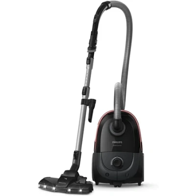 Afbeelding van Philips Xd6142/12 Stofzuiger Met Zak Diep Zwart