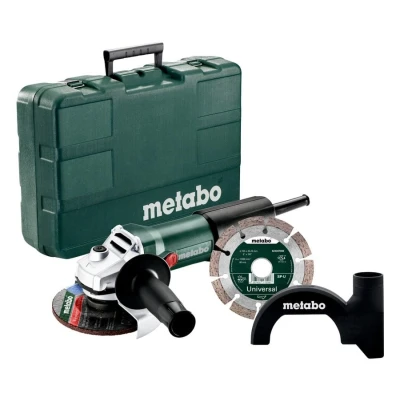 Afbeelding van Metabo WEV 850 125 Set (603611510) Haakse slijper 125mm 850W 603611510