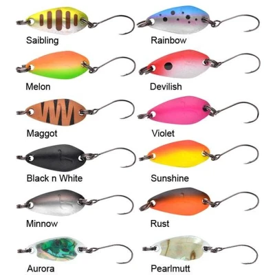 Afbeelding van Trout Master Incy Spoon 0.5g Kleur : Aurora