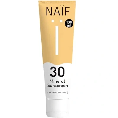 Afbeelding van Naif Minerale Zonnebrandcréme SPF 30 100 ml