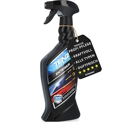 Afbeelding van TENZI Premium ruitenontdooier (600 ml) spray voor auto en motorfiets, ontdooier spray, ruiten, autodeur slot, ontdooiingsspray tot 22 C vorst, anti ijsvrij, autoruit