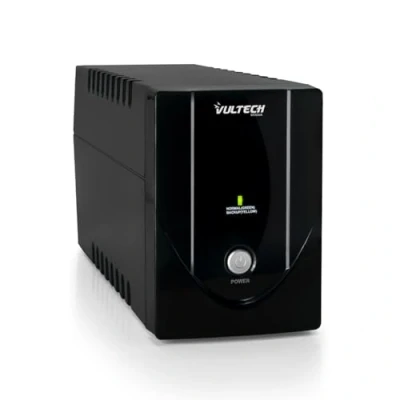 Afbeelding van Vultech UPS1200VA LITE UPS Line interactive 1,2 kVA 600 W 2 AC uitgang(en)