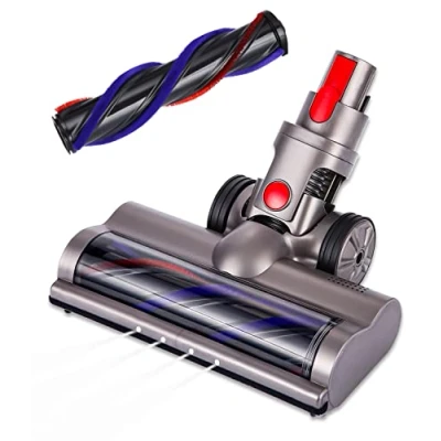 Afbeelding van Borstelaccessoires,compatibel met Dyson V7,V8,V10,V11,V15 stofzuiger, vervanging,directe aandrijving,motorkop extra rolkwast,turbine,borstel,vloeraccessoires,elektrische borstel,vloerzuigmond,2pcs