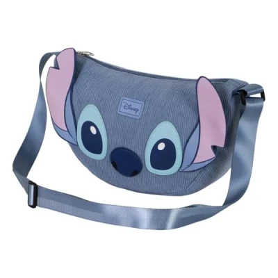 Afbeelding van Karactermania Lilo en Stitch Blauwe Ovale Tas Roy Sight Disney