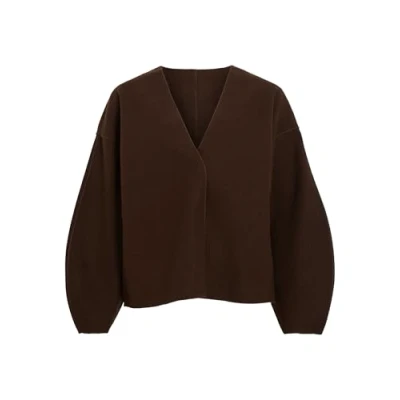 Afbeelding van Vijuice Loose L/S Jacket Noos, Coffee Bean, numeric_40