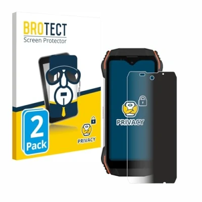 Afbeelding van BROTECT privacy screenprotector voor Blackview N6000 Folie Beschermfolie Blauwlichtfilter (2 Stuks)