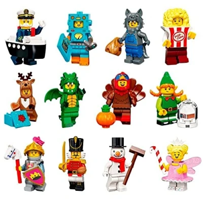 Afbeelding van Lego 71034 Serie 23 minifiguren september 2022 complete set met 12 collecties