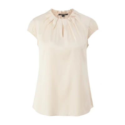 Afbeelding van comma ORNÉ DE Fronces Blouse, Dames, Maat: 34, Beige