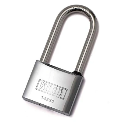 Afbeelding van Kasp K14550L63D Hangslot 50 mm Verschillend sluitend RVS Sleutelslot