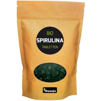 Afbeelding van Hanoju Spirulina tabletten Bio, 1250 stuks