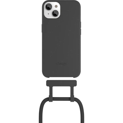 Afbeelding van Change 2 in 1 Case geschikt voor iPhone 14 Plus afneembaar nekkoord Black