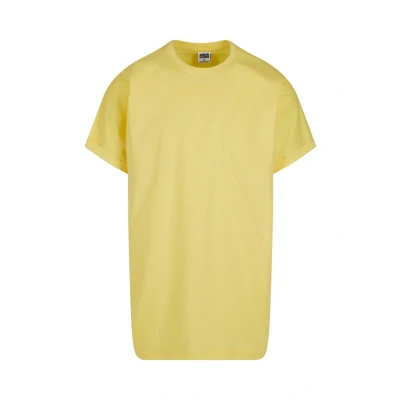 Afbeelding van Urban Classics Shaped Turnup Tshirt basic, Heren, Maat: 4XL, Vintagesun