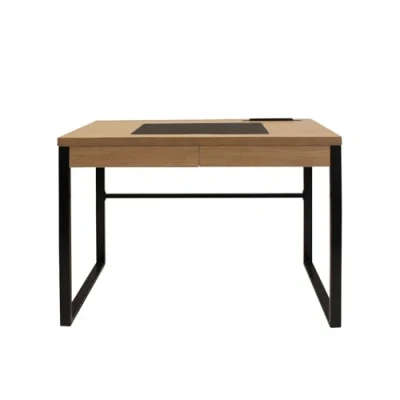 Afbeelding van THE HOME DECO FACTORY HD3722 Bureau Chambre Bois Metal 100x50.30x74 cm