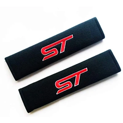 Afbeelding van 2 x Veiligheidsgordel Schouderhoes Pads Voor ST (FOCUS FIESTA KUGA ST1 ST2 LINE alle modellen)