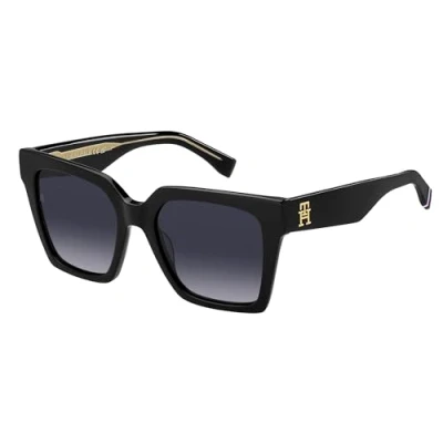 Afbeelding van Tommy Hilfiger Zonnebril, Dames, Maat: 53, Black