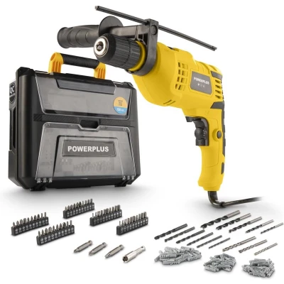 Afbeelding van Powerplus Klopboormachine 810 W met 158 accessoires POWXBOX008