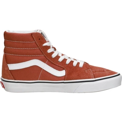 Afbeelding van Vans SK8HI Unisex Sneakers hoog, Maat: 42, Auburn Veloursleer