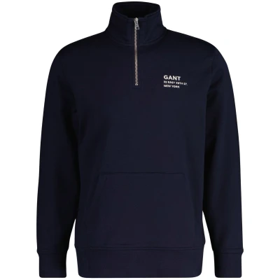 Afbeelding van Gant Script Half Zip Sweater Heren Maat M