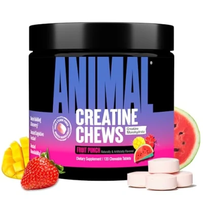 Afbeelding van Universal Nutrition Creatine Chews 120chewables Fruit Punch