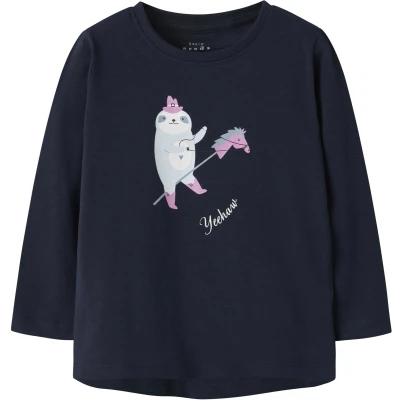 Afbeelding van NAME IT NMFVIX LS TOP Meisjes Lange mouwen shirts maat 104