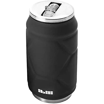 Afbeelding van IBILI Isothermische thermosbeker, Ball, 330 ml, 18/10 roestvrij staal, Soft Touch, dubbele wand, herbruikbaar
