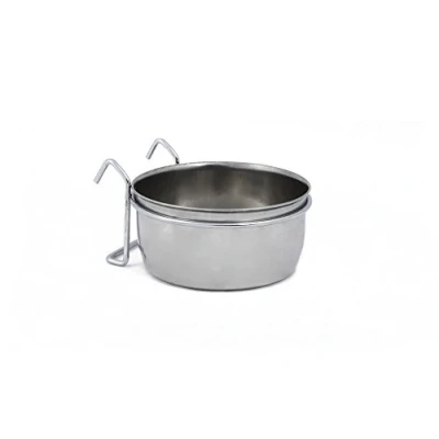 Afbeelding van Bz hondenvoerbak coopcup metaal met houder 12.5cm 600ml