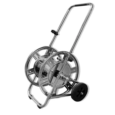 Afbeelding van Professionele slangwagen roestvrij staal INOX Palatina GS50 1/2&quot; = 80 m 5/8&quot; 60 3/4&quot; 50