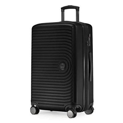 Afbeelding van HAUPTSTADTKOFFER Mitte Middelgrote koffer met harde schaal, TSA, 4 wielen, ruimbagage 8 cm volumevergroting, 68 cm, 88 L, Zwart