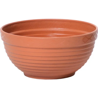 Afbeelding van Prosperplast plantenpot/bloempot kunststof terra cotta D34 x H13,5 cm