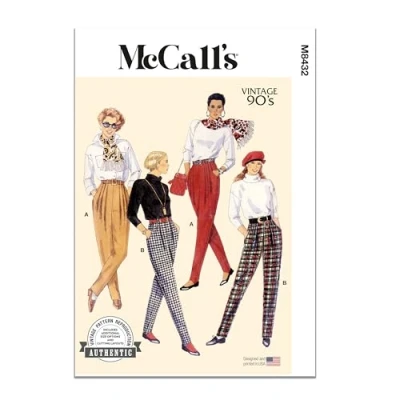 Afbeelding van MCCALLS M8432K5 Misses&#039; Broek K5 (8 10 12 14 16)