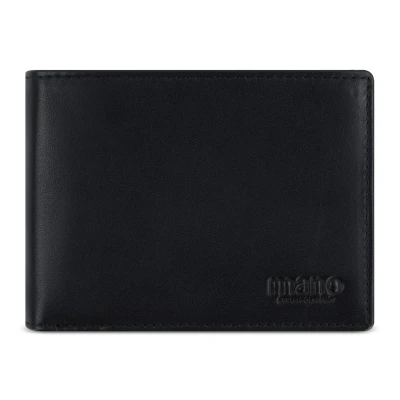 Afbeelding van mano Don Andrea Portemonnee RFID bescherming Leer 12 cm
