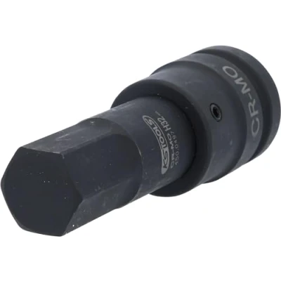 Afbeelding van KS Tools 450.0497 1&quot; Bit dopsleutel binnenzeskant, kracht, lang, 32 mm
