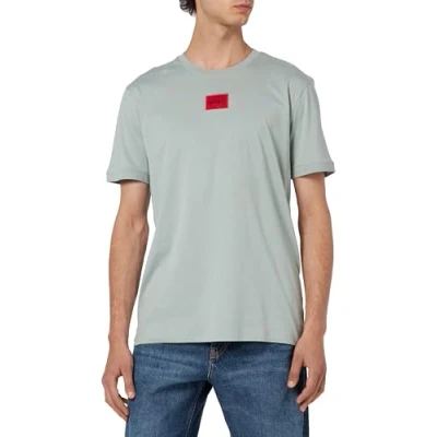 Afbeelding van HUGO Diragolino Tshirt print, Heren, Maat: XXL, Open grey