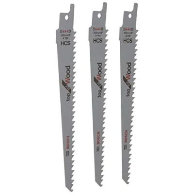 Afbeelding van Bosch Home and Garden Keo Zaagbladen, set, hout, 3 delig