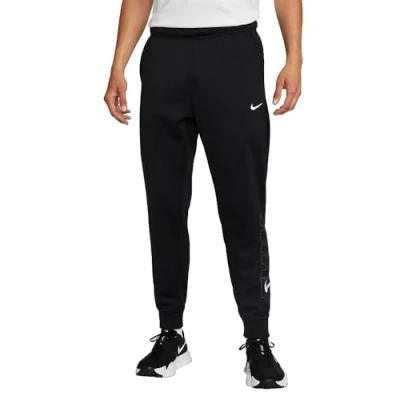 Afbeelding van Nike Performance PANT Taper Trainingsbroek, Heren, Maat: Small, Black/white)