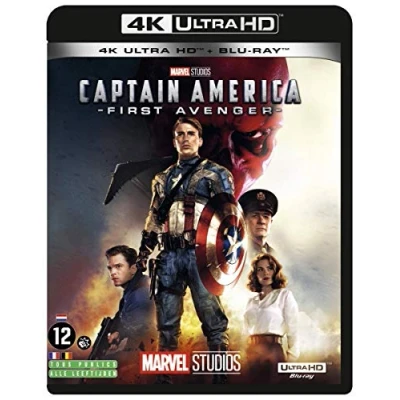 Afbeelding van Captain America The First Avenger (4K Ultra HD Blu ray) (Import geen NL ondertiteling)