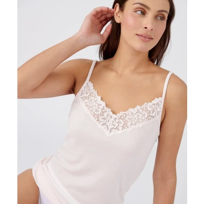 Afbeelding van Damart Hemdje Thermolactyl, zijdezacht Vrouwen Roze 50 52 (XL)