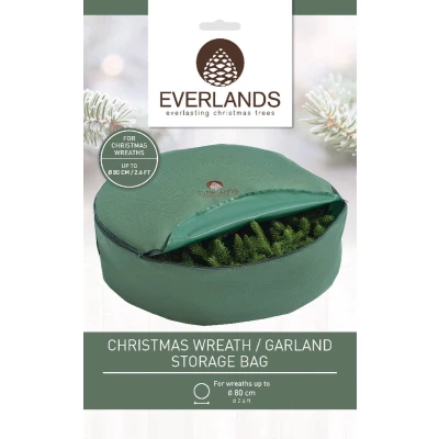 Afbeelding van Kerstkrans opbergzak Everlands