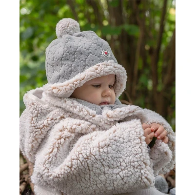 Afbeelding van Babymuts Lodger Hatter Folklore Fleece Drizzle 0 3 maanden