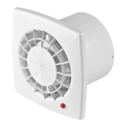 Afbeelding van Awenta badkamerventilator wit Ø 100 mm ventilator plafondventilator wandventilator WGB inbouwventilator badkamer keuken kogellagers voor continu gebruik standaard
