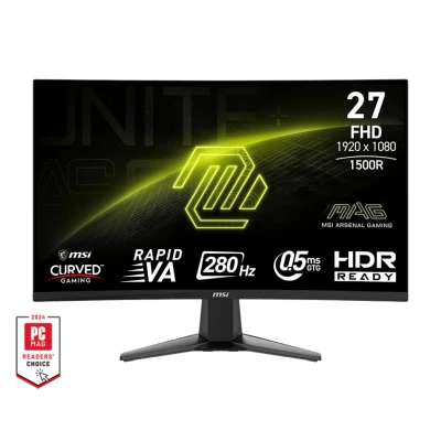 Afbeelding van MSI MAG 276CXF computer monitor 68,6 cm (27 ) 1920 x 1080 Pixels Full HD LCD Zwart