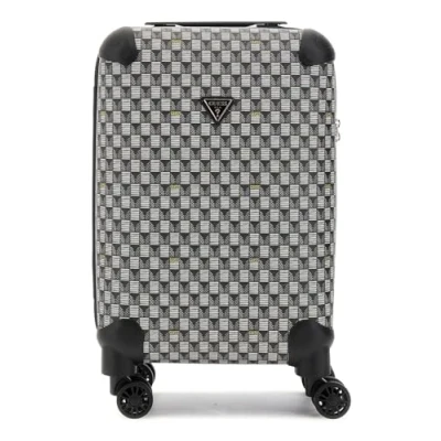 Afbeelding van Guess Wilder 18 In 8 Wheeler black logo Zachte koffer